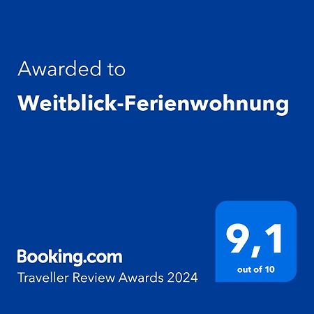 Weitblick-Ferienwohnung Eisenach Eksteriør billede