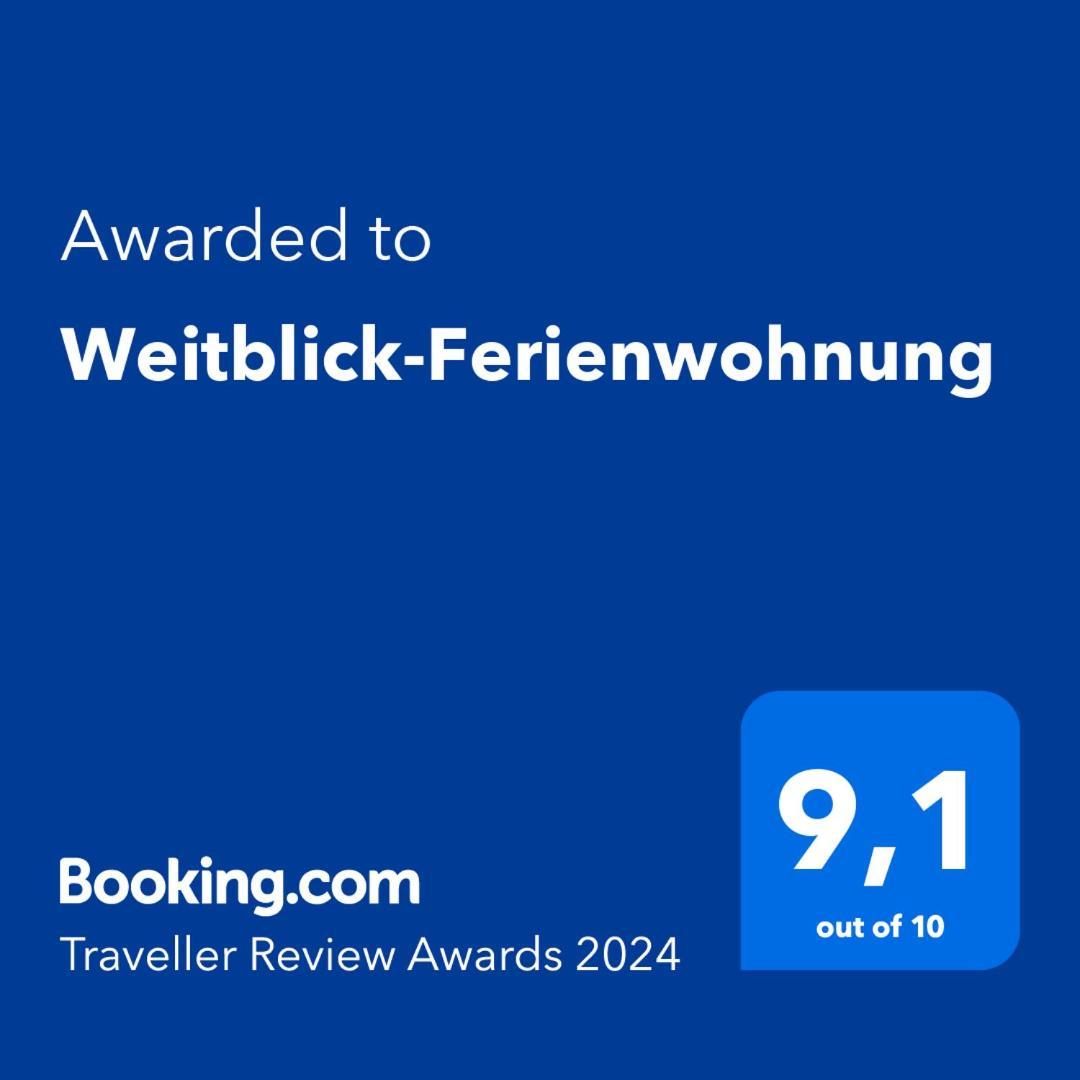 Weitblick-Ferienwohnung Eisenach Eksteriør billede